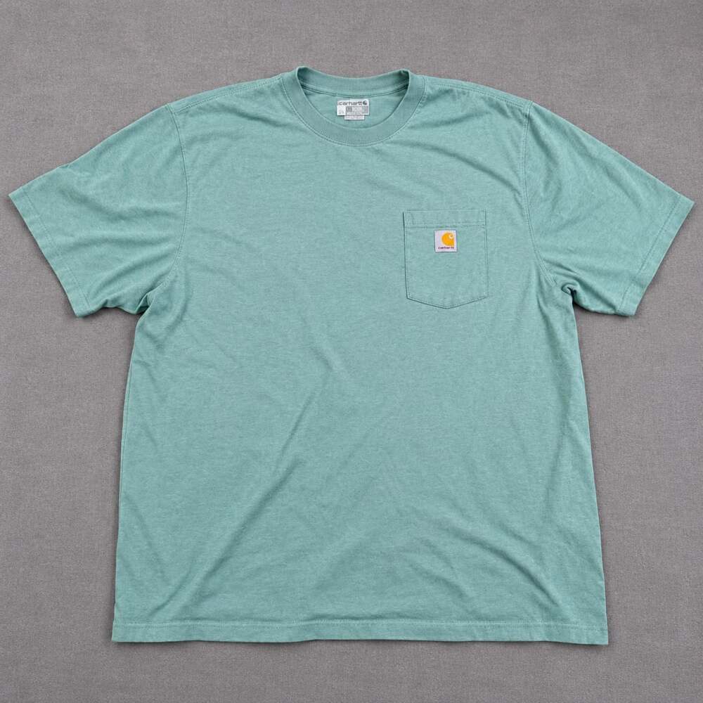 Carhartt Loose Fit Pocket T-Shirt Size 2XL Green Short Sleeve